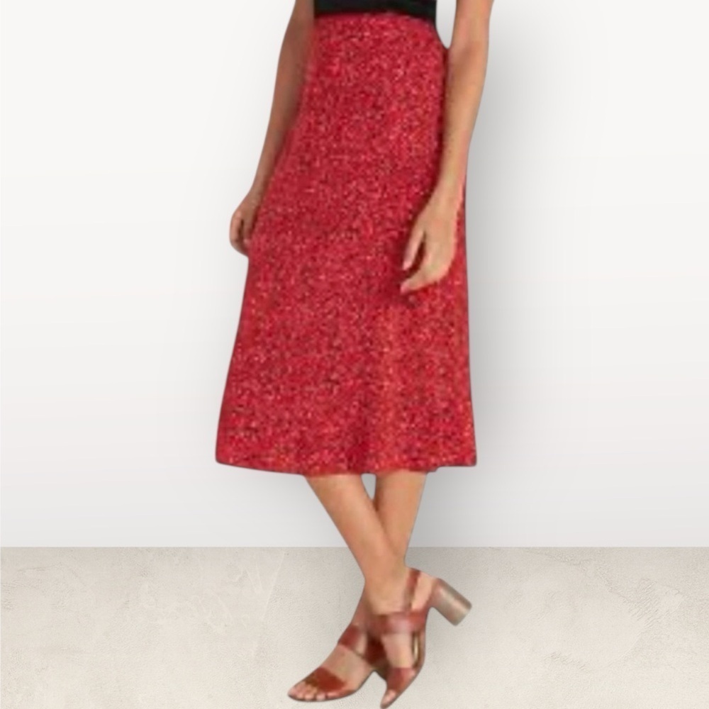 🌺OLD NAVY LIGHTWEIGHT MIDI SLIP SKIRT
